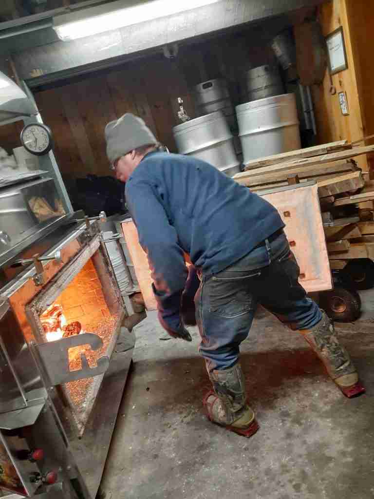Keith Dufresne maple sugaring